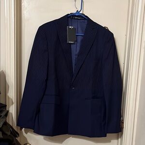 Men's Navy with pinstripes Blazer